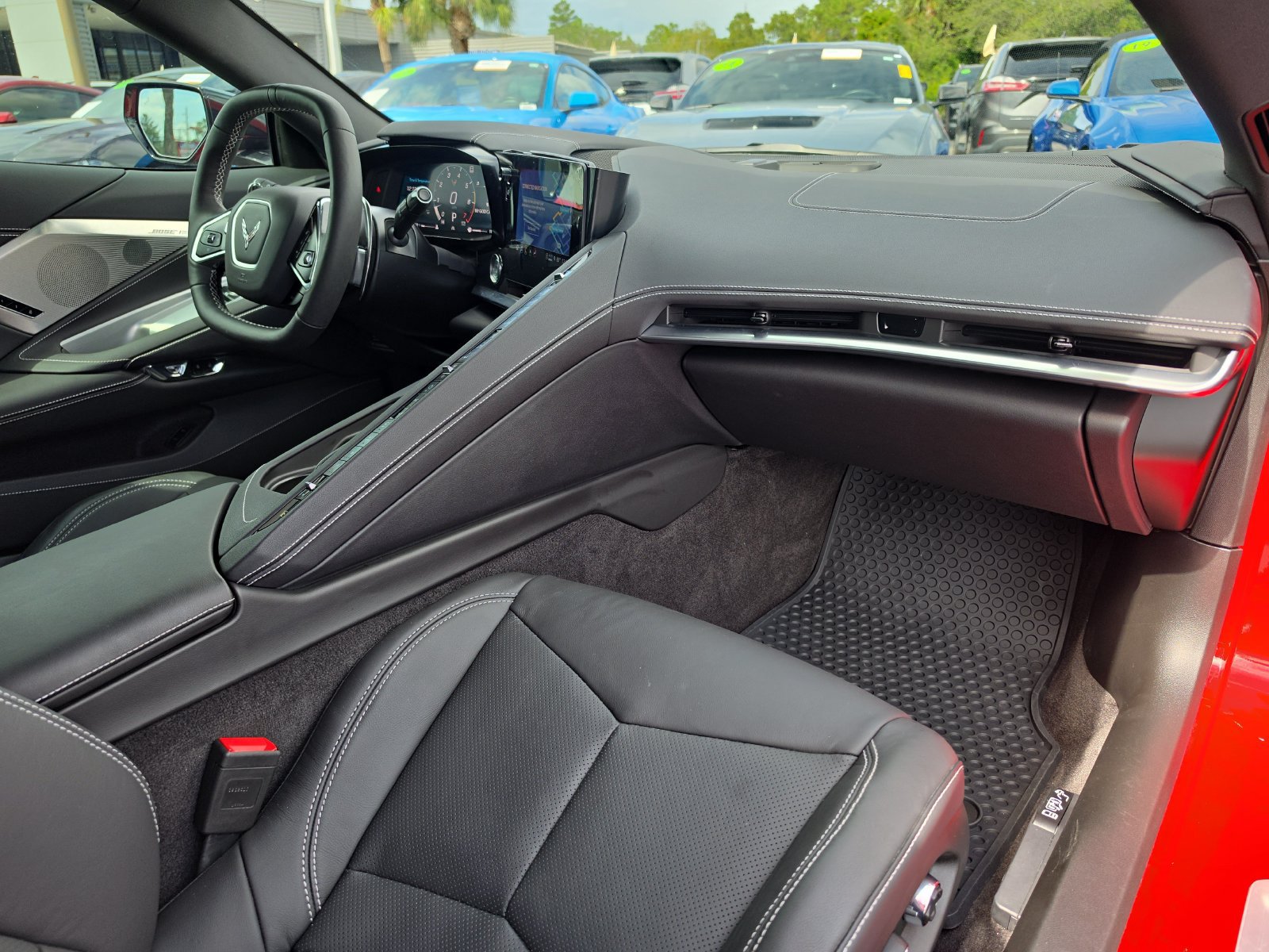 Used 2023 Chevrolet Corvette Stingray Preferred Cpe w/ Engine Appearance Package RWD image 8