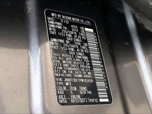 Used 2023 Nissan Rogue Platinum w/ Platinum Premium Package FWD image 38