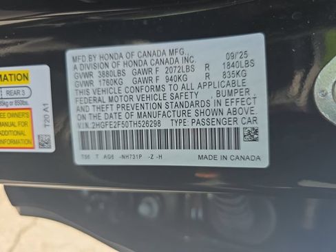 Used 2026 Honda Civic Sport image 34