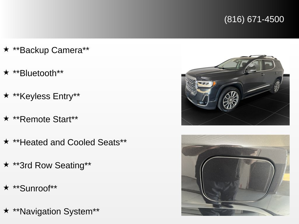 Used 2022 GMC Acadia Denali AWD/4WD image 84