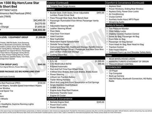 Used 2019 RAM 1500 Big Horn AWD/4WD image 6