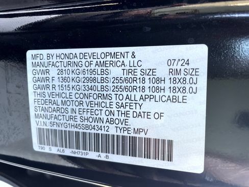 Used 2025 Honda Pilot EX-L image 23