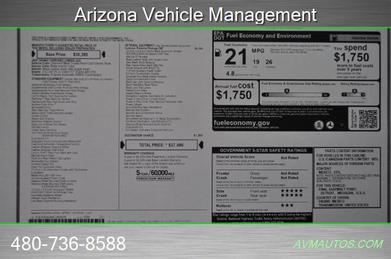 Used 2017 Jeep Grand Cherokee Altitude RWD image 41