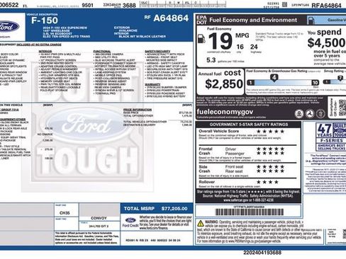 Used 2024 Ford F150 Platinum w/ FX4 Off-Road Package AWD/4WD image 6