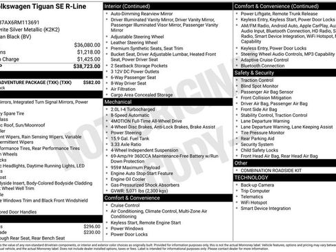 Certified 2024 Volkswagen Tiguan SE R-Line image 24