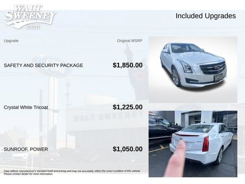 Used 2018 Cadillac ATS Luxury w/ Safety and Security Package AWD/4WD image 11