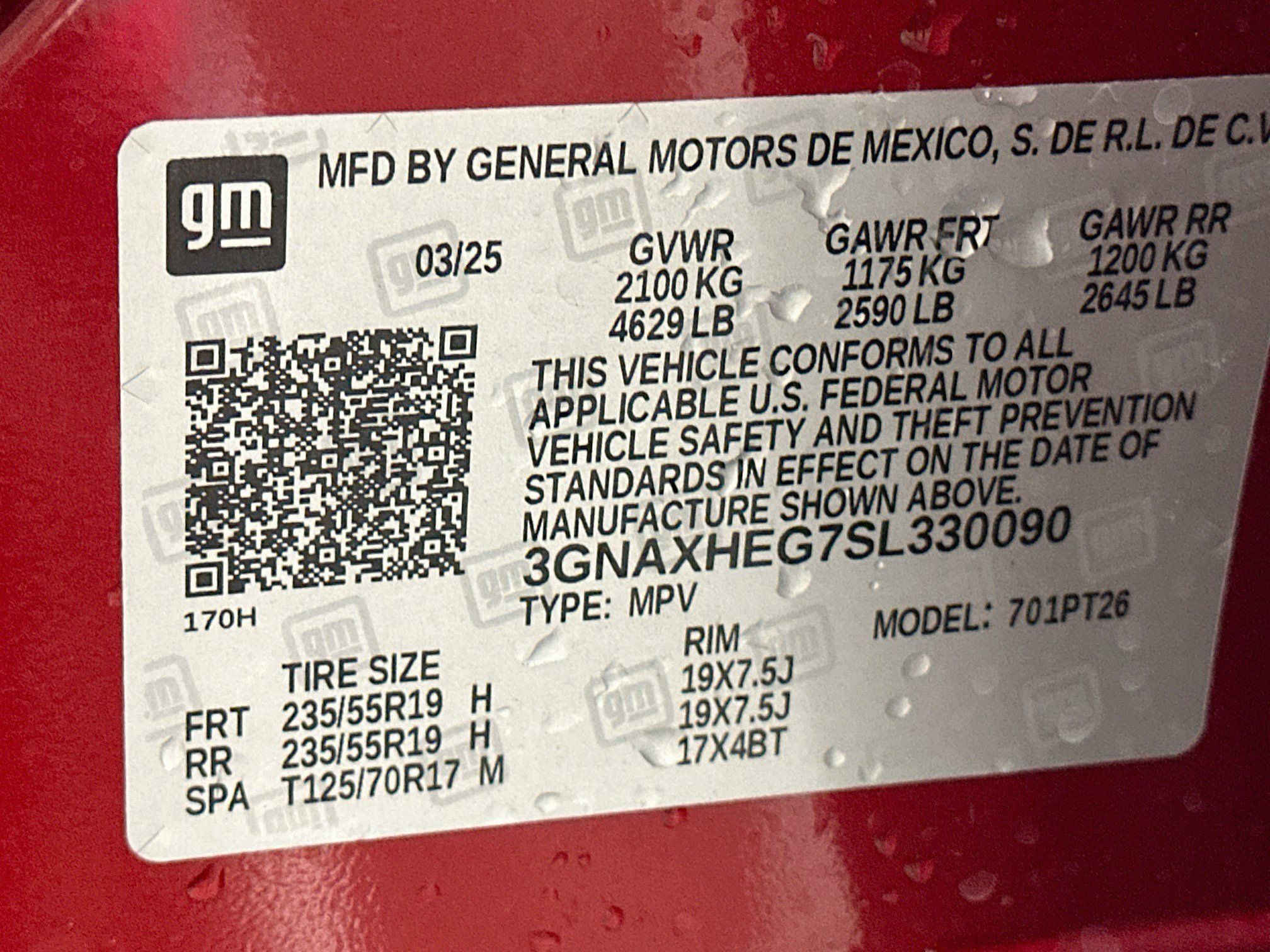 Used 2025 Chevrolet Equinox LT w/ Convenience Package II FWD image 12