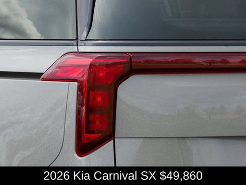 New 2026 Kia Carnival SX w/ SX Dark Edition Package FWD image 11