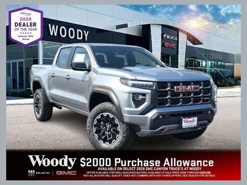 New 2026 GMC Canyon AT4 w/ Technology Plus Package AWD/4WD image 1