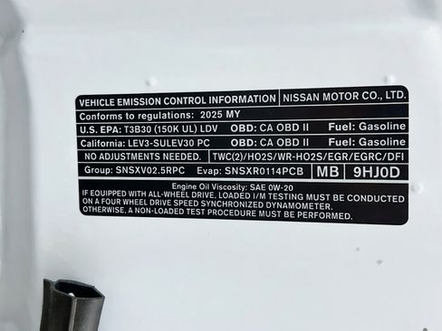 Used 2025 Nissan Altima 2.5 SV FWD image 20