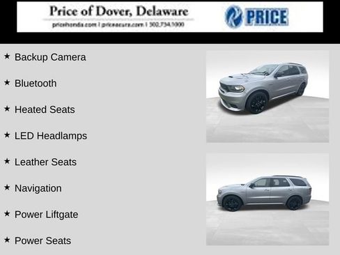 Used 2020 Dodge Durango R/T w/ Technology Group AWD/4WD image 2