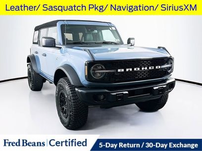 Certified 2023 Ford Bronco Wildtrak