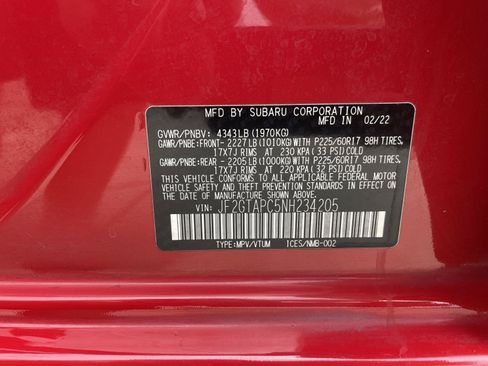 Used 2022 Subaru Crosstrek 2.0i Premium w/ Popular Package #4A AWD/4WD image 29