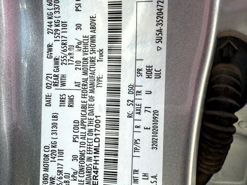 Used 2021 Ford Ranger XL w/ Equipment Group 101A High image 42