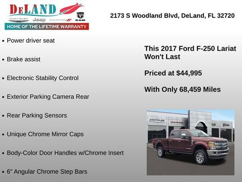 Used 2017 Ford F250 Lariat w/ Chrome Package image 12