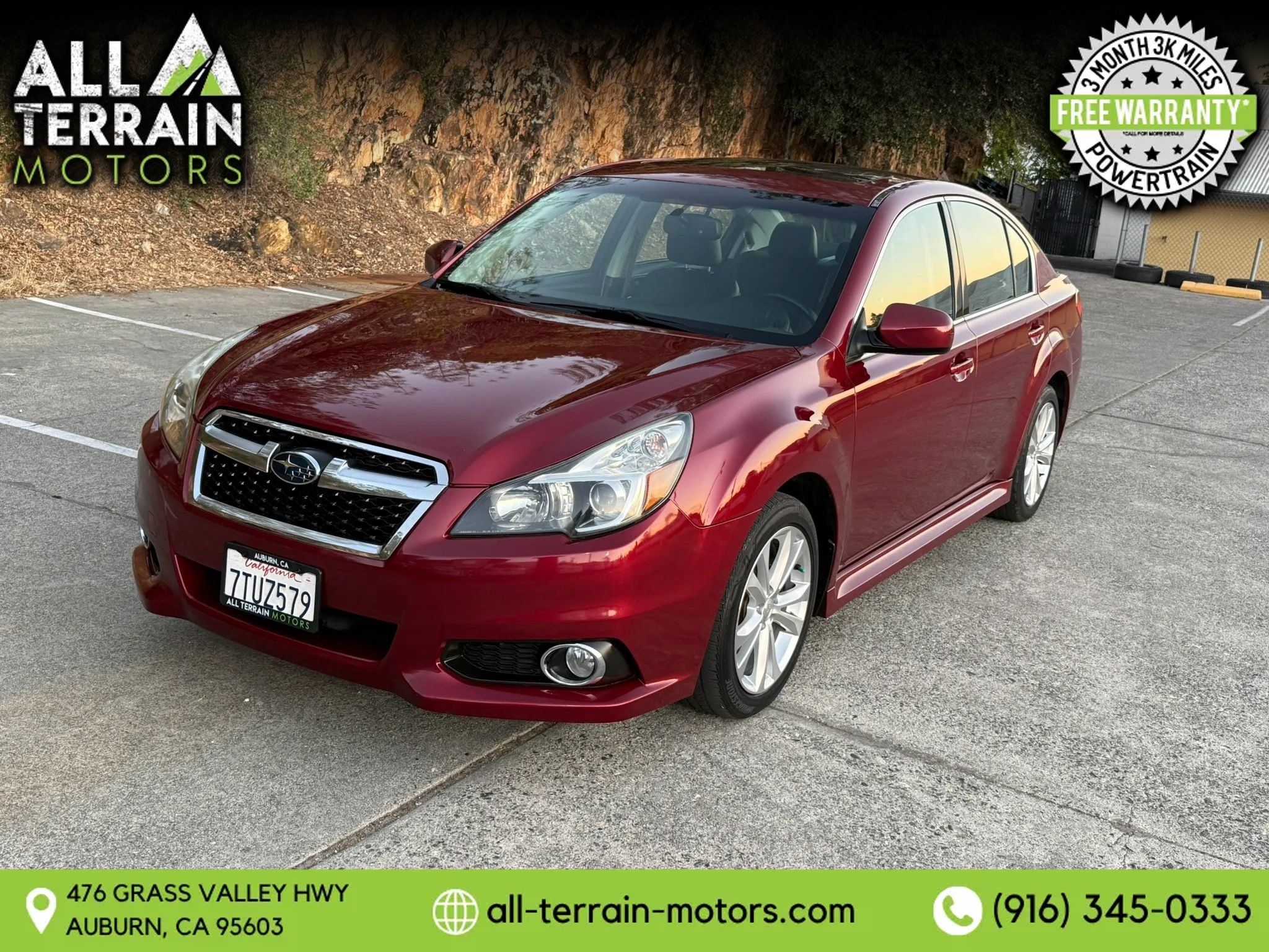 Used 2013 Subaru Legacy 2.5i Limited AWD/4WD image 1