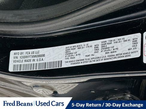 Used 2022 RAM 1500 Big Horn image 33