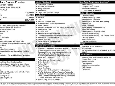 Used 2024 Subaru Forester Premium image 34
