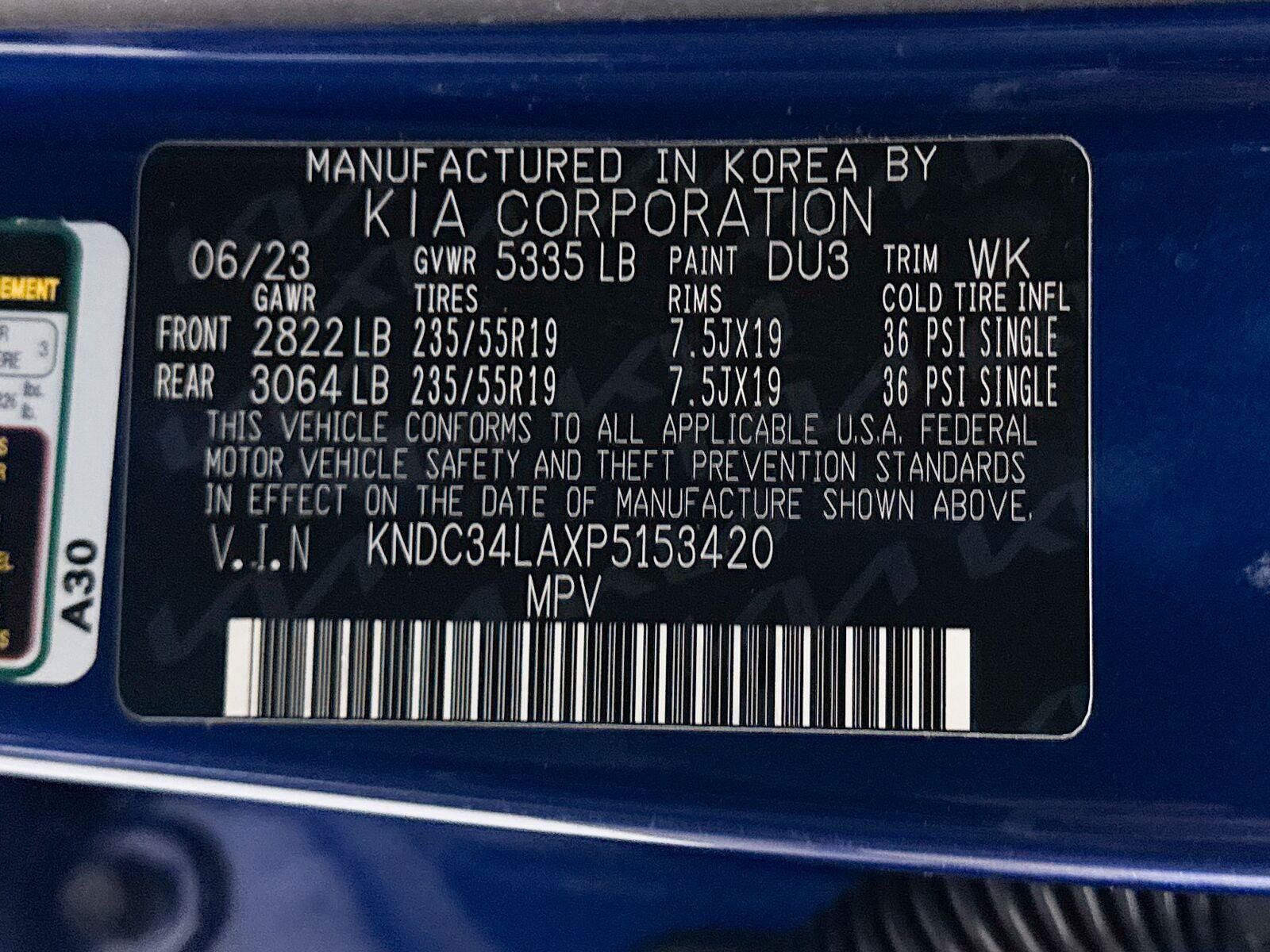 Used 2023 Kia EV6 Wind RWD image 42