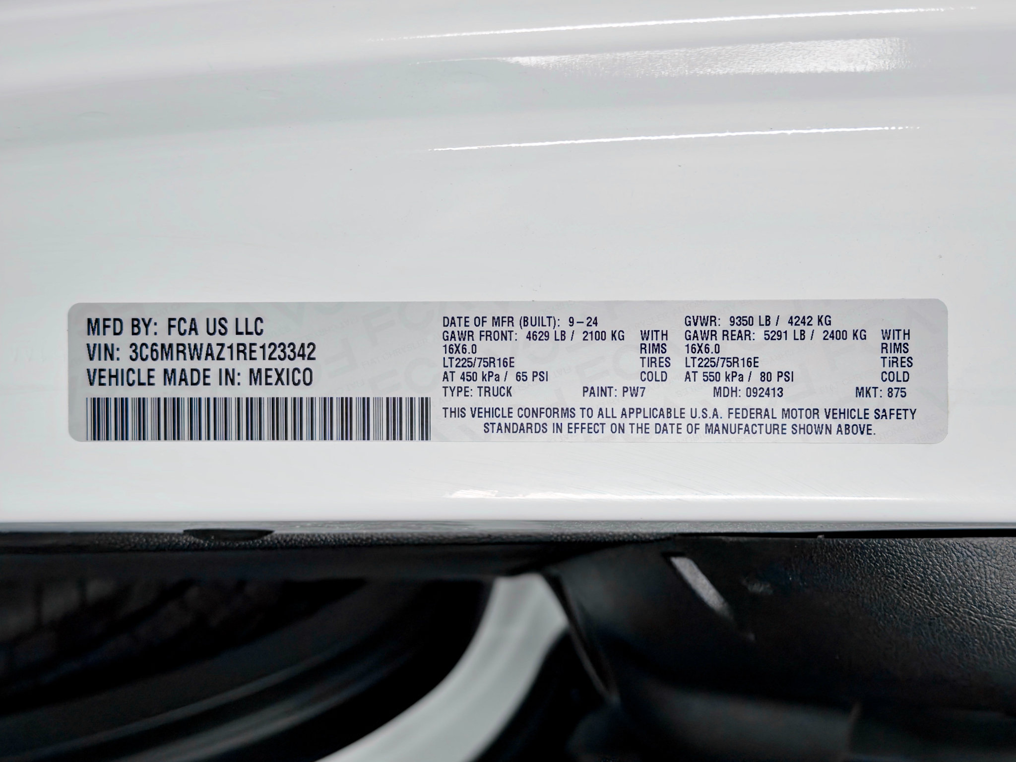 Used 2024 RAM ProMaster 3500 w/ Delivery Van Package FWD image 25