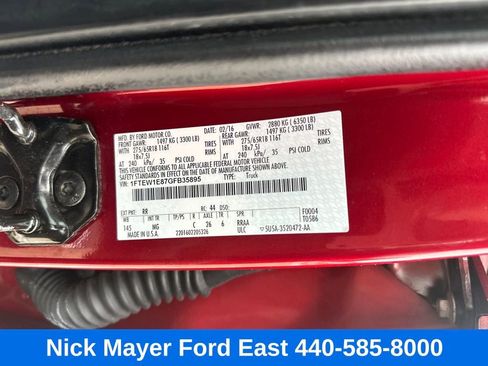 Used 2016 Ford F150 XLT w/ Equipment Group 302A Luxury image 22