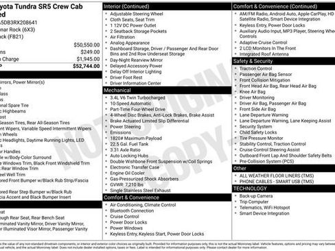 Used 2024 Toyota Tundra SR5 image 2