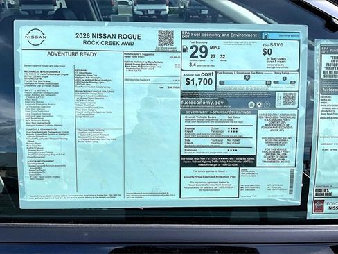 New 2026 Nissan Rogue SV image 14