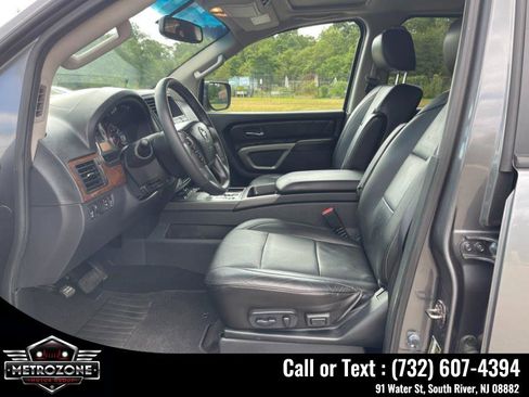 Used 2015 Nissan Armada Platinum w/ 2nd Row Captain Seat Package AWD/4WD image 14