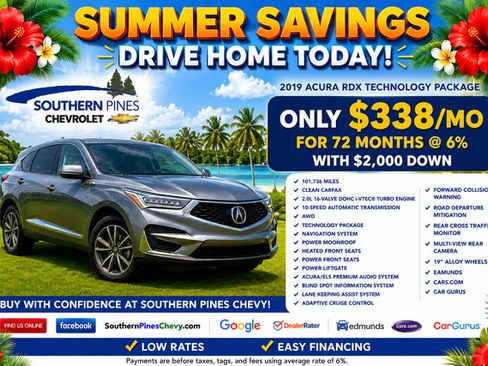Used 2019 Acura RDX FWD w/ Technology Package image 5