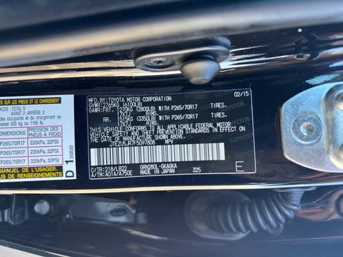 Used 2015 Toyota 4Runner SR5 Premium RWD image 13