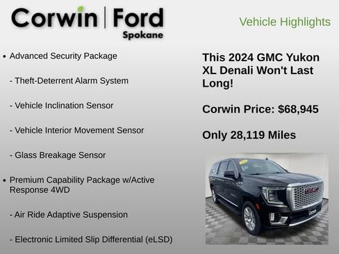 Used 2024 GMC Yukon XL Denali image 12