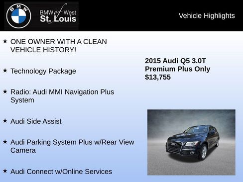 Used 2015 Audi Q5 3.0T Premium Plus image 7