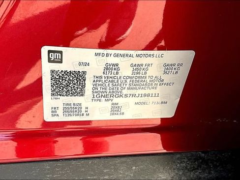 Used 2024 Chevrolet Traverse LT w/ Enhanced Driving Package FWD image 19