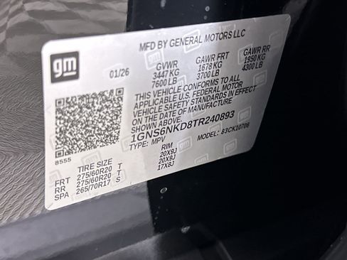 New 2026 Chevrolet Tahoe LT image 69