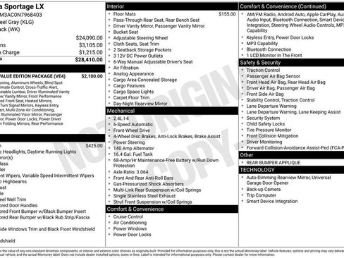 Used 2022 Kia Sportage LX w/ LX FWD Value Edition Package image 11