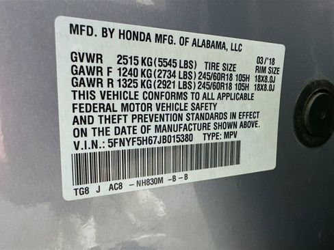 Used 2018 Honda Pilot EX-L image 30