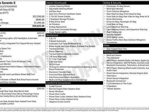 Certified 2026 Kia Sorento S AWD/4WD image 10