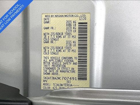 Used 2021 Nissan Rogue SV FWD image 40