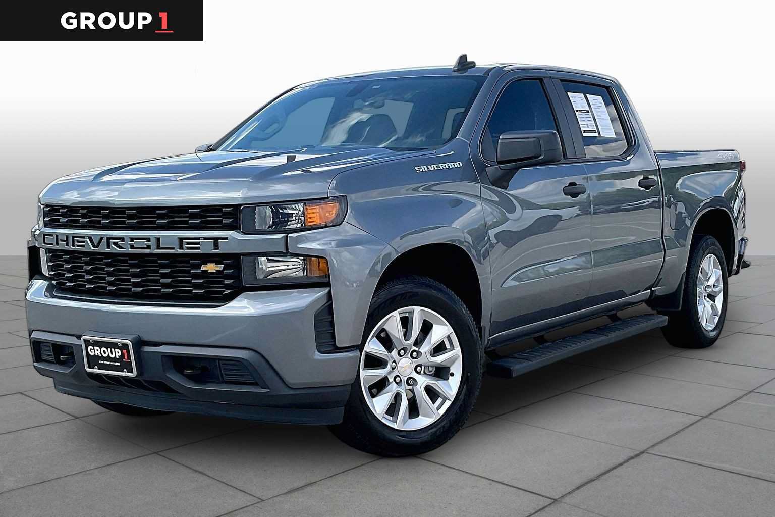 Used 2021 Chevrolet Silverado 1500 Custom AWD/4WD image 1