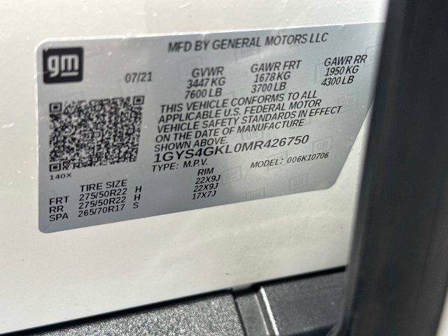 Used 2021 Cadillac Escalade Sport Platinum AWD/4WD image 22
