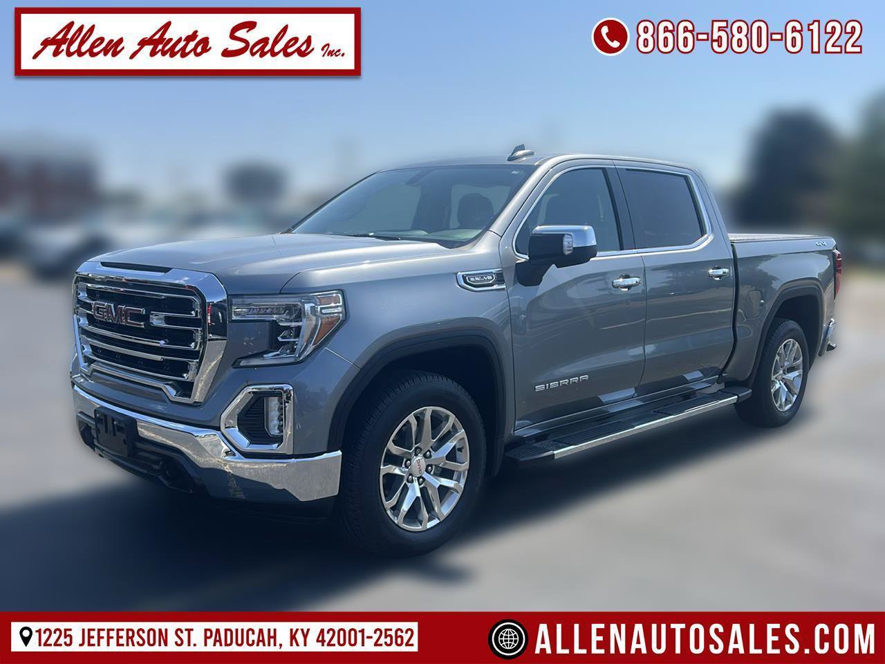 Used 2019 GMC Sierra 1500 SLT w/ SLT Premium Package AWD/4WD image 1