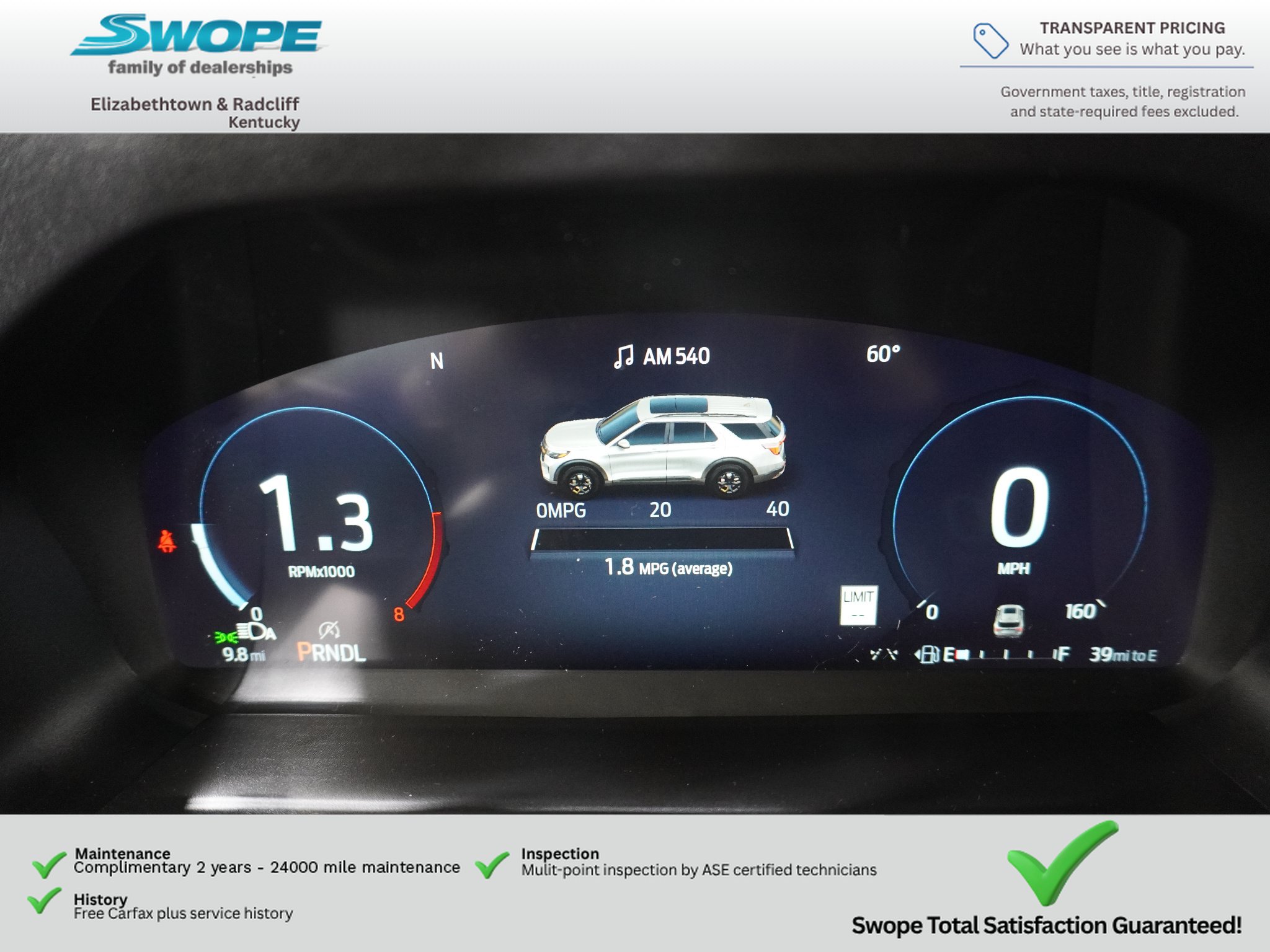 New 2027 Ford Explorer Tremor w/ Tremor Convenience Package AWD/4WD image 18