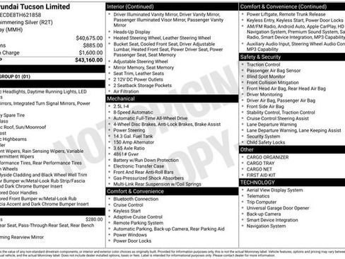 New 2026 Hyundai Tucson Limited image 18