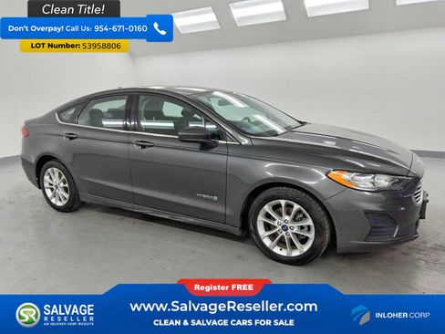 Used 2019 Ford Fusion SE FWD image 5