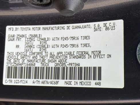 Used 2023 Toyota Tacoma SR5 w/ Technology Package AWD/4WD image 21