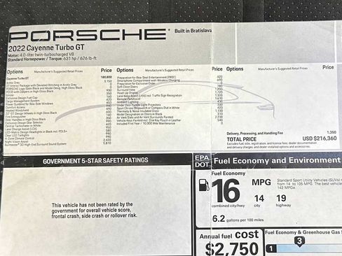 Used 2022 Porsche Cayenne Turbo GT image 42
