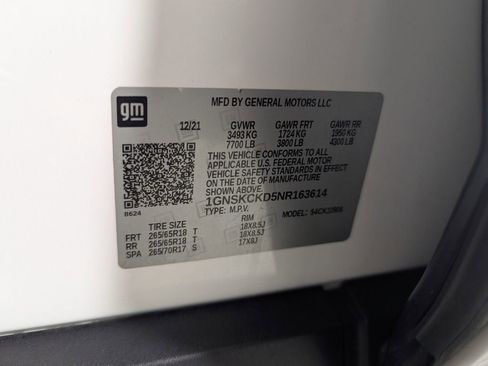 Used 2022 Chevrolet Suburban LT AWD/4WD image 26