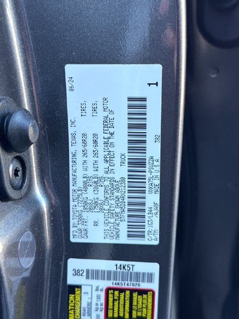 Used 2024 Toyota Tundra 1794 Edition AWD/4WD image 24