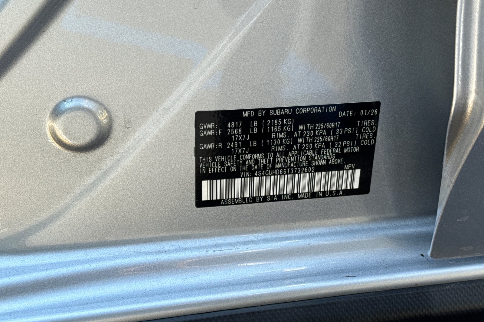 Certified 2026 Subaru Crosstrek 2.5i Premium AWD/4WD image 29