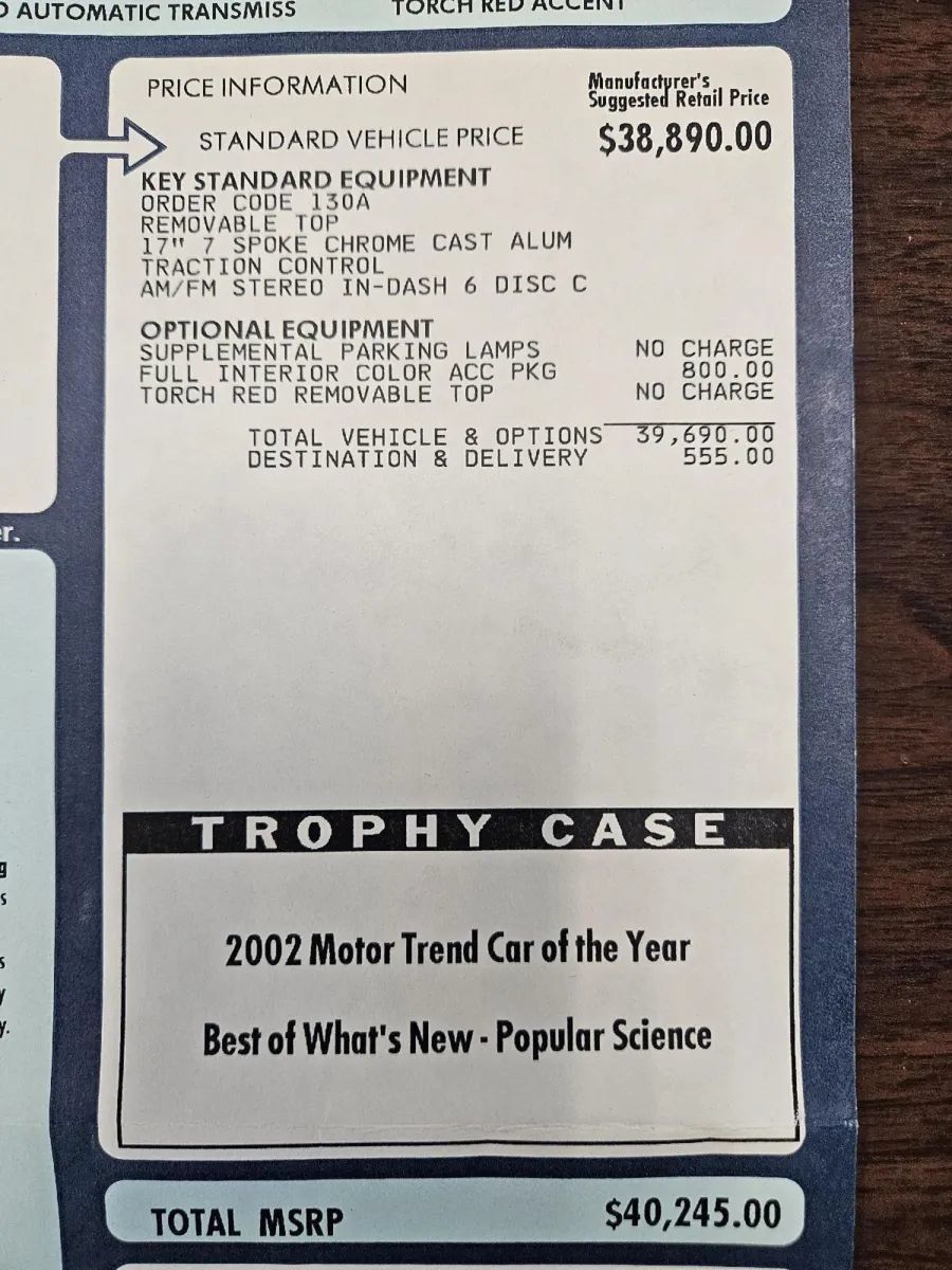 Used 2002 Ford Thunderbird RWD image 25